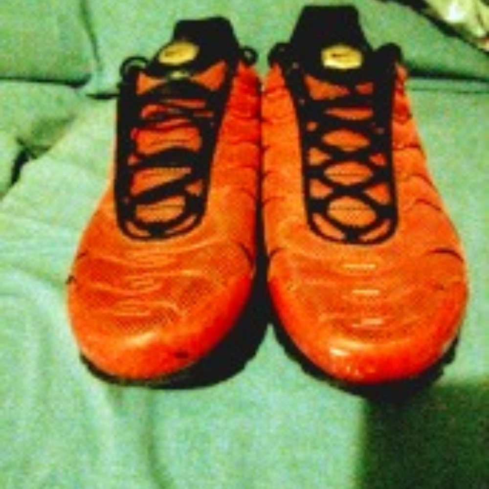 Nike Air Max Plus Tn Diablo Red Black Gold 2014 M